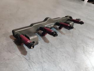 топливная рампа Mazda 3 BK 2004, 1.6 л., бензин, 280158103