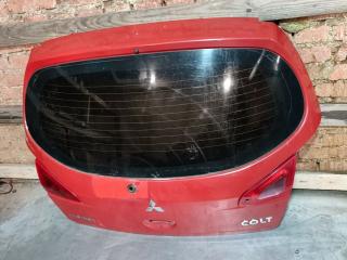 крышка багажника со стеклом Mitsubishi Colt 6 поколение (Z30) [рестайлинг] 2008, хетчбэк 5 дв.