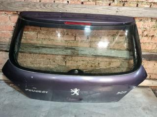 крышка багажника со стеклом Peugeot 307 1 поколение 2005, хетчбэк 3 дв.