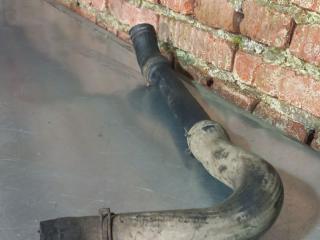 патрубок интеркулера Volkswagen Sharan 1 поколение [рестайлинг] (2000 - 2003), 1.9 л., дизель, YM2110C352EB, 7M3145957G