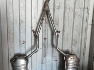 выхлопная труба Audi A8 D3 [2-й рестайлинг] (2007 - 2010), 3.0 л., дизель, 4E0253612E