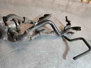 фланец (тройник) системы охлаждения Skoda Octavia 1 поколение (A4) [рестайлинг] 2003, 1.9 л., дизель, 038121133A, 038121086L