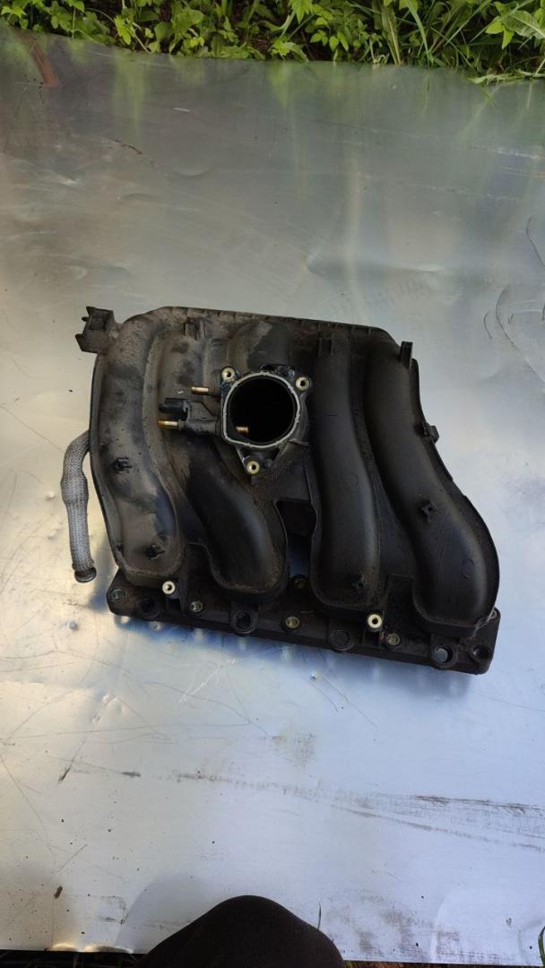 коллектор впускной Peugeot 407 1 поколение (2004 - 2010), 2.0 л., бензин, 9636741080, 9653968580 - фото №1