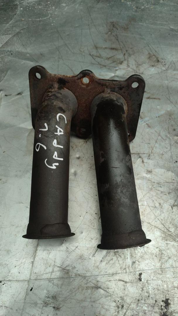 выхлопная труба Volkswagen Caddy 3 поколение (2004 - 2010), 1.6 л., бензин, МКПП - фото №1