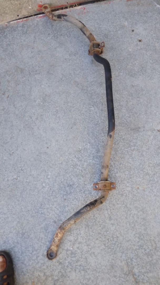 стабилизатор подвески передний Mitsubishi Lancer 9 поколение (2003 - 2010), 1.6 л., бензин - фото №1