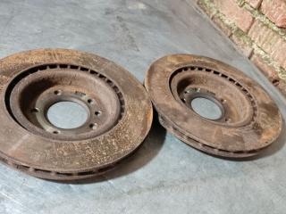 диски тормозные (комплект) Land Rover Range Rover 4 поколение (2012 - 2017), 19ACJ266