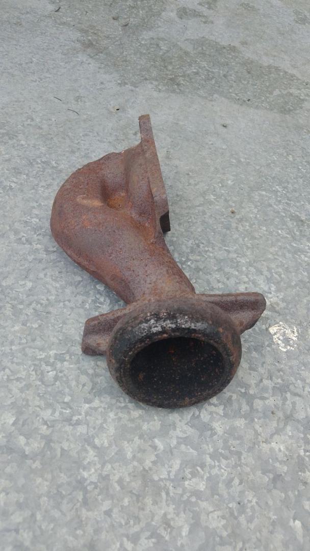 труба приемная глушителя Volkswagen Transporter T4 (1990 - 2003), 2.5 л., дизель, 53141032211 - фото №1