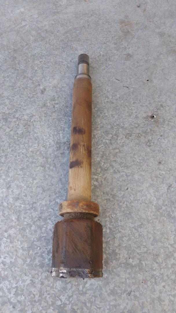 полуось передняя правая (приводной вал, ШРУС) Ford Tourneo Connect 1 поколение (2002 - 2009), 1.8 л., бензин - фото №1