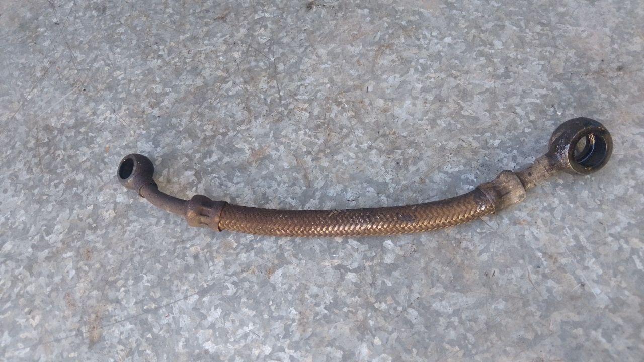 масляная трубка турбины Peugeot 307 1 поколение 2005, 2.0 л., дизель - фото №1