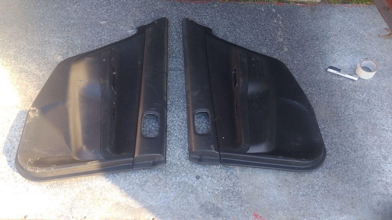 обшивка двери задней Mitsubishi Lancer 9 поколение (2003 - 2010), MR4442524, MR4442523 - фото №1