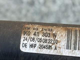 стабилизатор подвески передний Volkswagen Golf Plus 1 поколение (2005 - 2009), 1.6 л., бензин, 1K0411303N