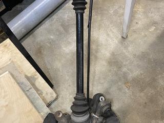 кулак задний левый BMW 3 серия E91 [рестайлинг] 2009, 2.0 л., N46 B20 BD, бензин, АКПП, 354 titan-silber, универсал, задний привод, правый руль, 33217561781, 33326783667, 33416783671, 34216792247