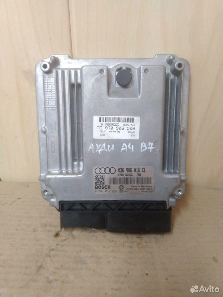 блок управления (другие) Audi A4 B7 (2004 - 2009), 2.0 л., BLB, дизель, вариатор, седан, правый руль, 03G906016CL - фото №1