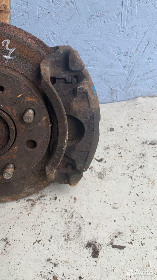 суппорт Mitsubishi Galant 7 поколение (1992 - 1997), 1.8 л., 4G93 (SOHC 16V), бензин, МКПП, седан - фото №1