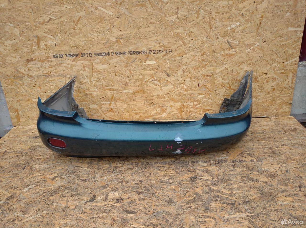 бампер задний Hyundai Accent 1 поколение (X3) X3 1995, 1.5 л., G4EK, бензин, АКПП, седан, 8661022000 - фото №1