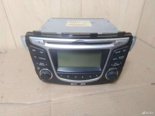магнитола Hyundai Solaris 1 поколение 2012, 1.4 л., бензин, МКПП, седан