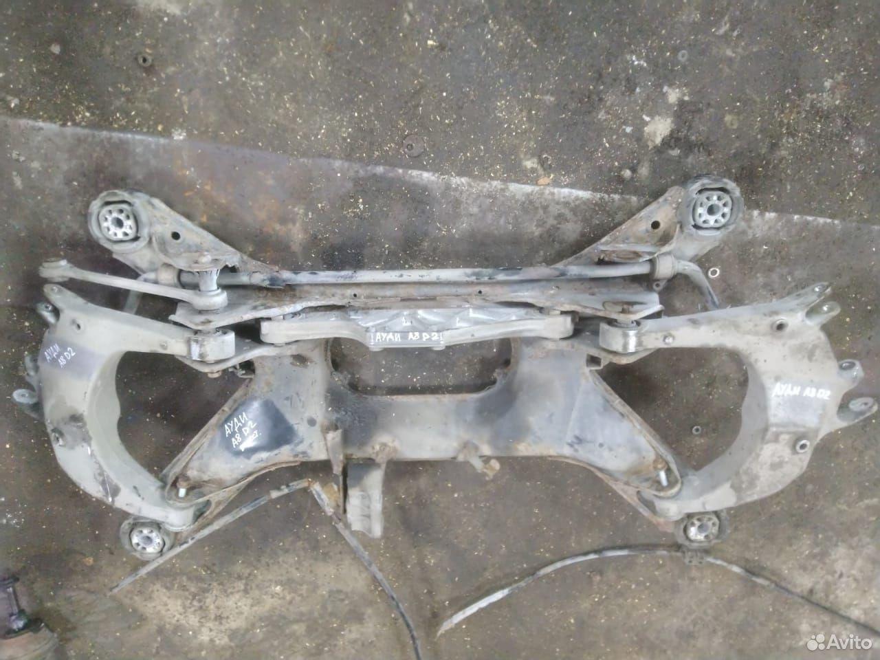 балка подвески задняя Audi A8 D2/4D 1998, 3.7 л., AKJ, бензин, АКПП, седан, полный привод - фото №1