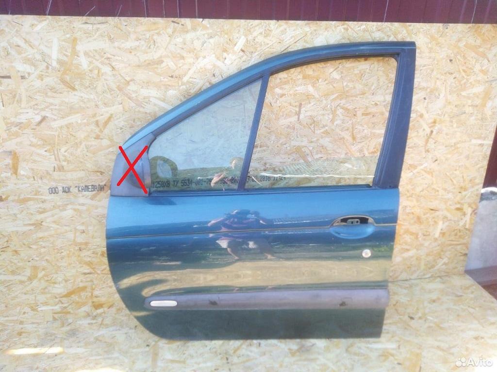 дверь передняя левая Renault Scenic 1 поколение (1996 - 1999), АКПП - фото №1