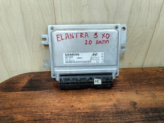 блок управления двигателем Hyundai Elantra XD 2001, 2.0 л., G4GC, бензин, АКПП, седан, 5WY1403D, 39105-23030, 39109-23030, 5WY1403D, 39109-23030