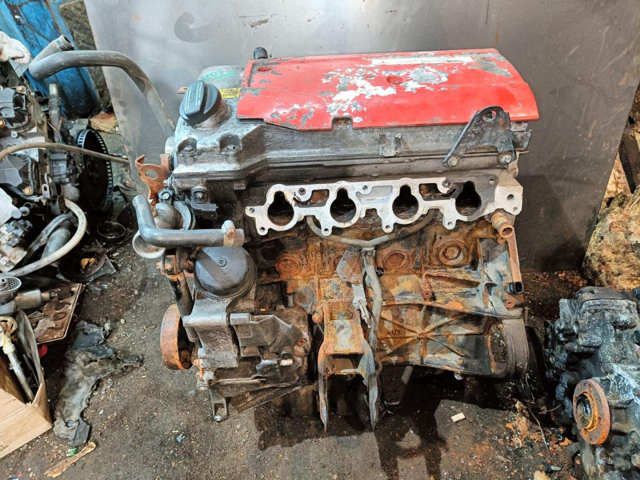 двигатель Mercedes-Benz Vito W638 2000, 2.3 л., M 111.980, бензин, МКПП - фото №1