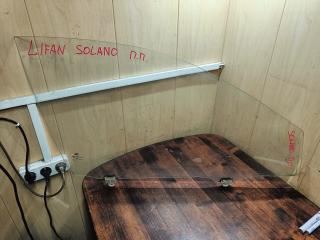 стекло двери передней правой Lifan Solano 1 поколение 620 (2009 - 2015), 1.6 л., LF481Q3, бензин, МКПП