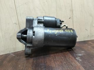 стартер Peugeot 406 1 поколение 1998, 1.8 л., L6A (XU7JP), бензин, МКПП, черный, седан