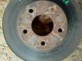диски тормозные (комплект) Nissan Primera P12 (2001 - 2008), 2.0 л., QR20DE, бензин, АКПП, седан - фото №3