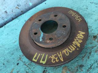 диск тормозной передний Nissan Maxima A32 (1995 - 2000), 3.0 л., бензин, АКПП, седан