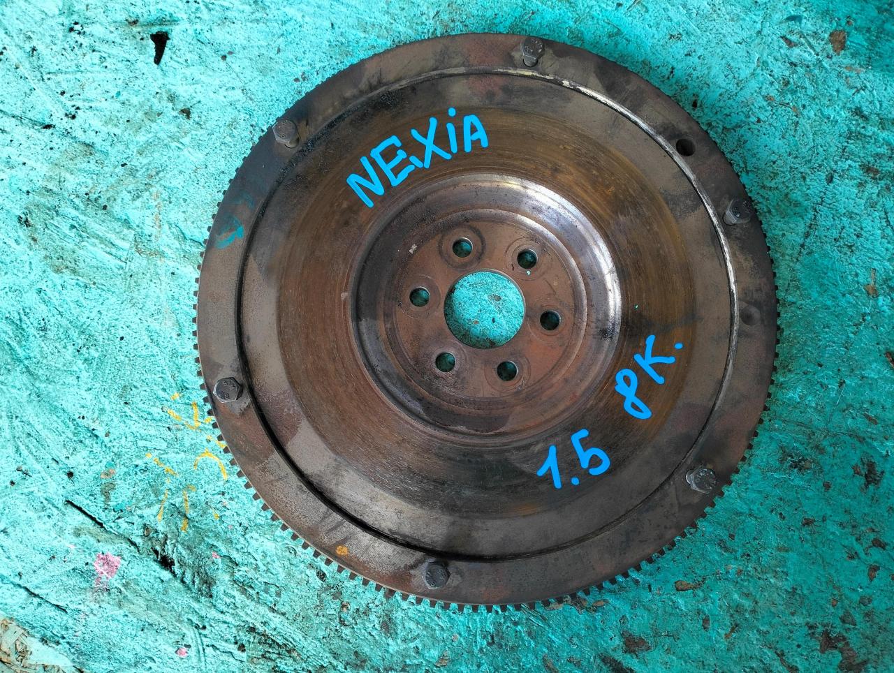маховик Daewoo Nexia 1 поколение (1994 - 2002), бензин, МКПП, седан - фото №1