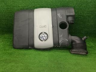 декоративная крышка двигателя Volkswagen Golf 5 поколение 2007, 2.5 л., BGP, бензин, АКПП, хетчбэк 5 дв., 07K129601C