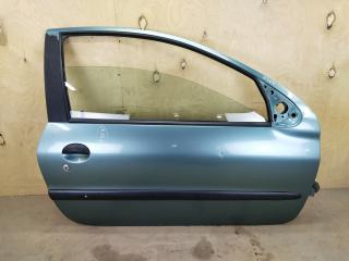 дверь передняя правая Peugeot 206 1 поколение 2000, 1.4 л., KFX (TU3JP), бензин, АКПП, хетчбэк 3 дв., 9004.K6