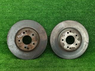 диски тормозные (комплект) SsangYong Actyon 2 NEW 2 поколение SUV 2012, 2.0 л., дизель, МКПП, raf красный, внедорожник 5 дв., полный привод, правый руль, 4144134001