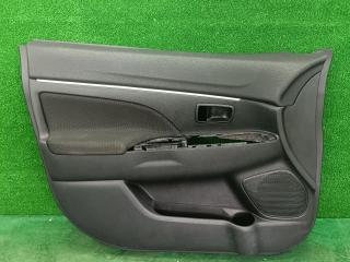 обшивка двери передняя левая Mitsubishi ASX 1 поколение GA1W 2010, 1.6 л., 4A92, бензин, МКПП, u17a, внедорожник 5 дв., передний привод, правый руль, 7221B203XA