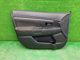 обшивка двери передняя левая Mitsubishi ASX 1 поколение GA1W 2010, 1.6 л., 4A92, бензин, МКПП, d17a, внедорожник 5 дв., передний привод, правый руль, 7221B203