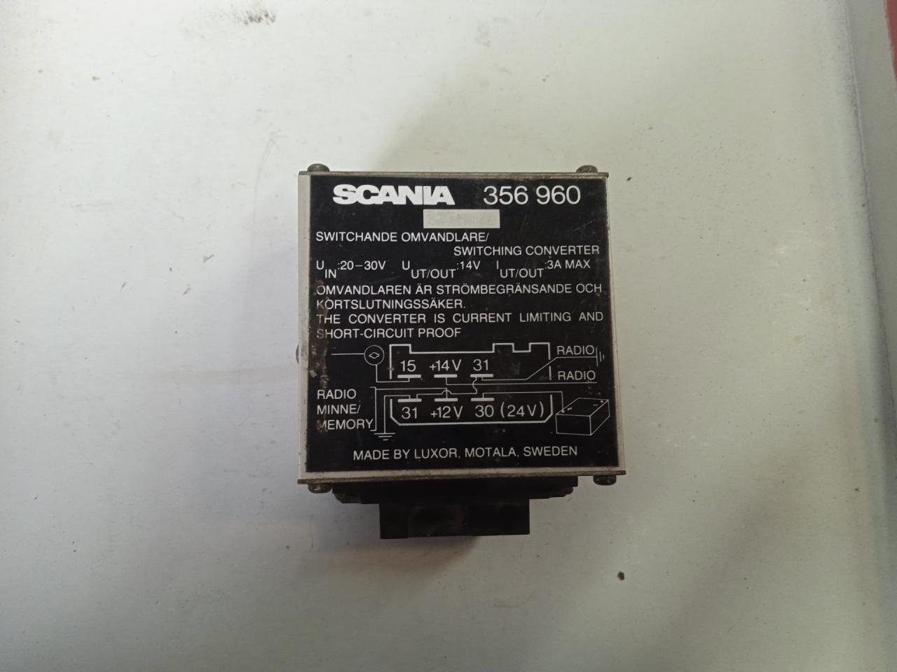 Преобразователь напряжения Scania G 1 поколение (1988 - 1997), 356960, 356960 - фото №1