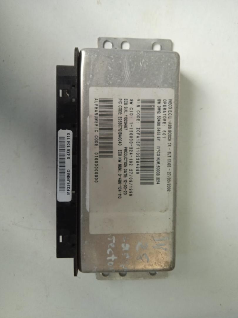 блок ABS IVECO, 500383214, 0486104110 - фото №1