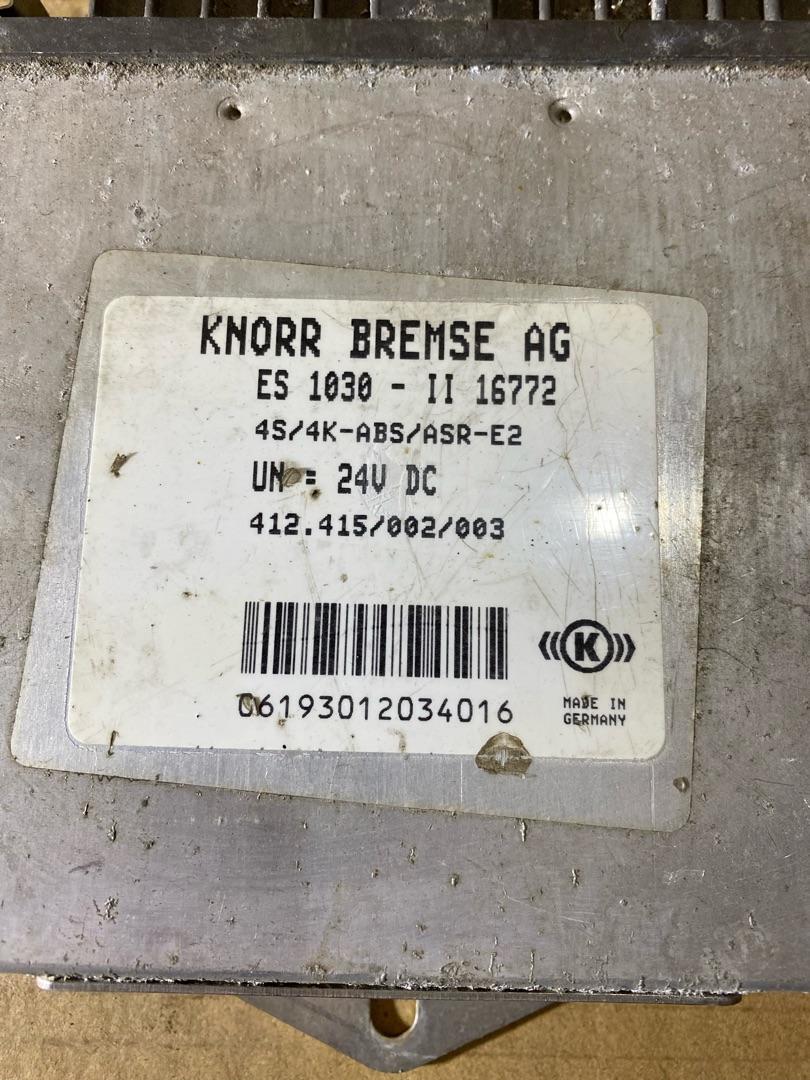 блок ABS MAN F2000 1 поколение (1994 - 1998), 412415002003, ES1030LL16772, 412415002003 - фото №1