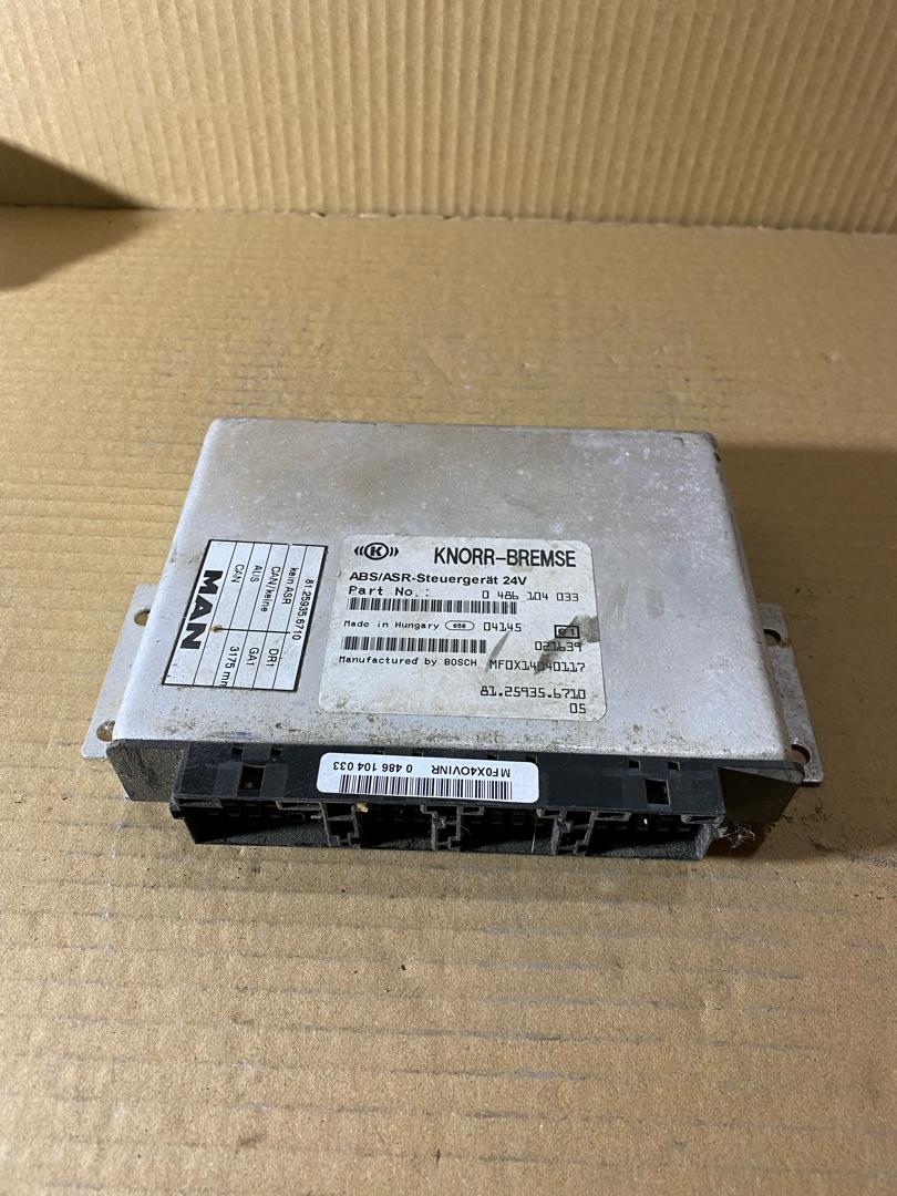 блок ABS MAN TGA 1 поколение (2000 - 2008), 81259356710, 0486104033 - фото №1