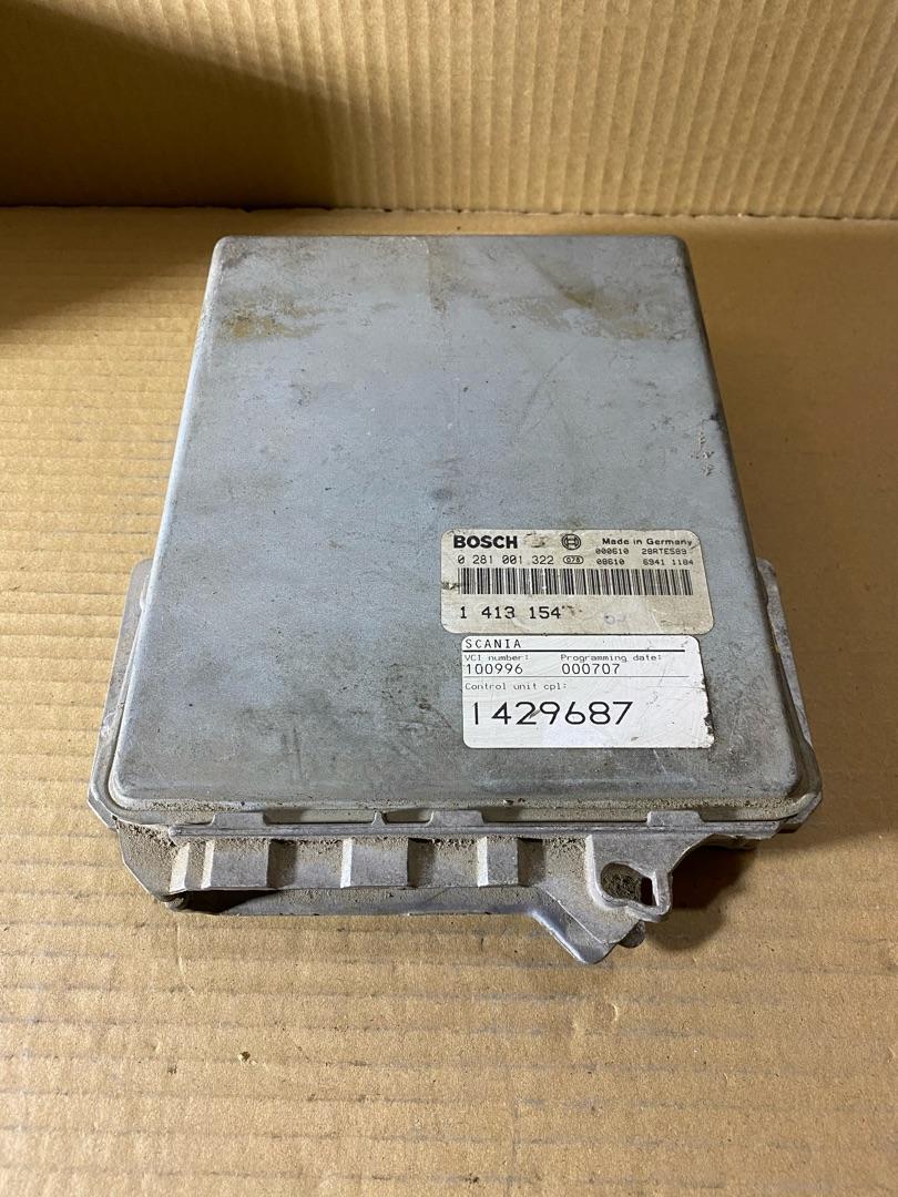 блок управления двигателем Scania 4-Series, 1413154, 1429687, 0281001322 - фото №1