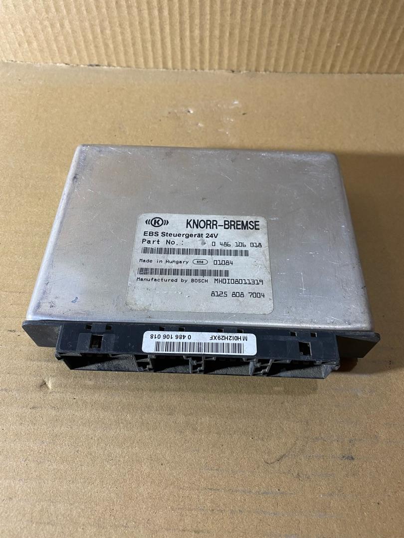 блок ABS MAN TGA 1 поколение (2000 - 2008), 81258087004, 0486106018 - фото №1