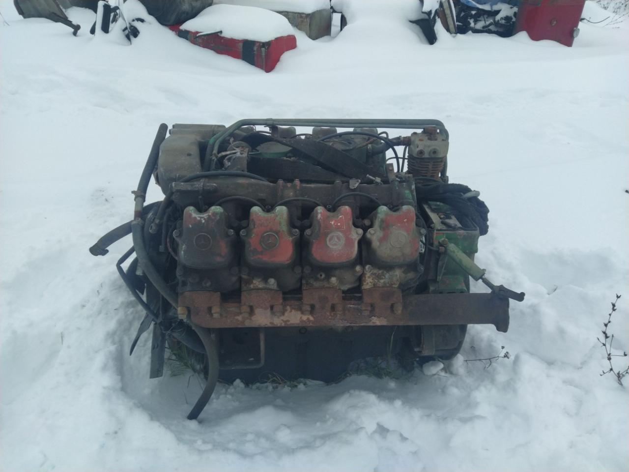 двигатель Mercedes-Benz Бортовой (4х2) 1988, 12.8 л., OM 402.900, дизель - фото №1