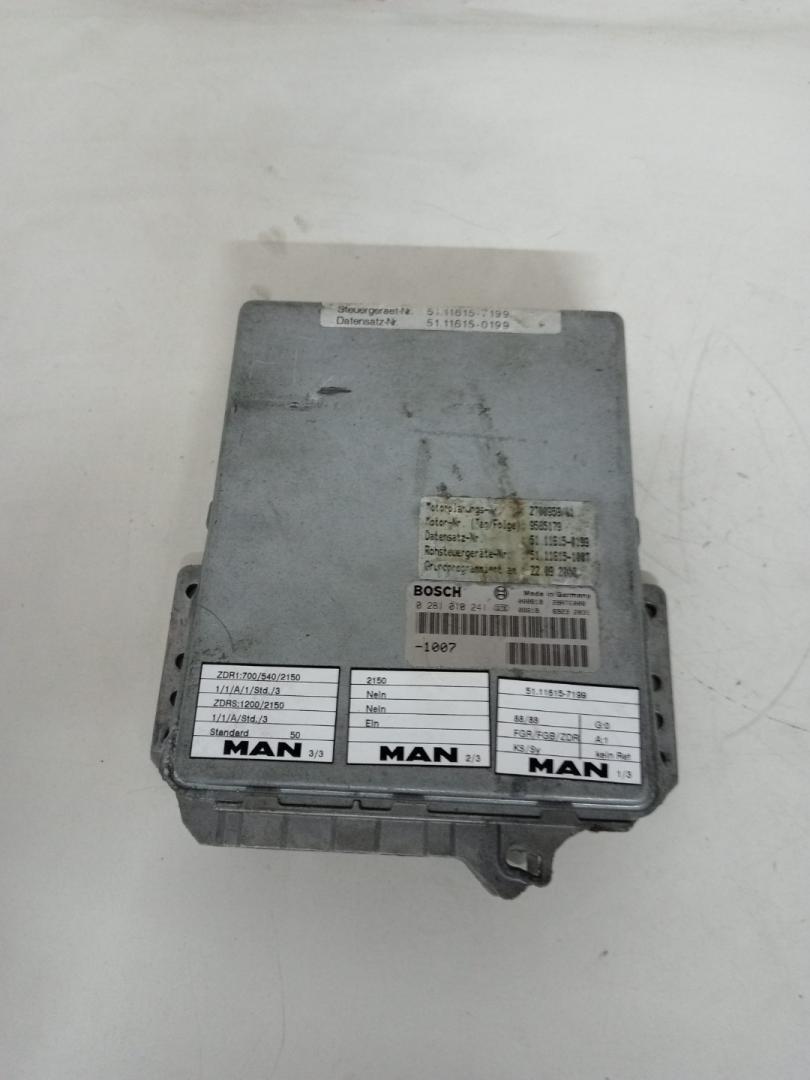 блок управления двигателем MAN F2000 1 поколение (1994 - 1998), 51116157199, 0281010241 - фото №1