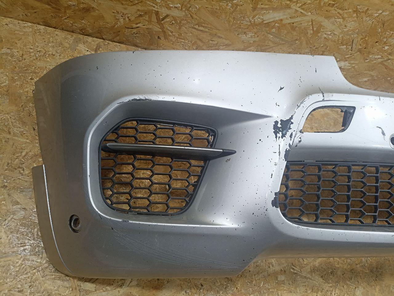 заглушка (решетка) в бампер BMW X5 E70 2008, 3.0 л., дизель, АКПП, серый, внедорожник 5 дв., полный привод, правый руль - фото №1