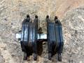 тормозные колодки BMW 5 серия E60/E61 [рестайлинг] E60 2010, 2.0 л., N47 D20 A, дизель, АКПП, седан, задний привод, правый руль, 34216763043, 6763043, 34216763044, 6763044 - фото №4