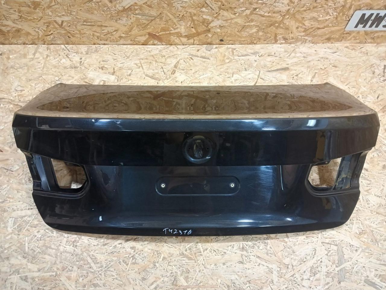 крышка багажника (дверь 3-5) BMW 3 серия F30/F31/F34 F30 2014, 2.0 л., дизель, АКПП, черный, седан, полный привод, правый руль, 41007288757, 7288757 - фото №1