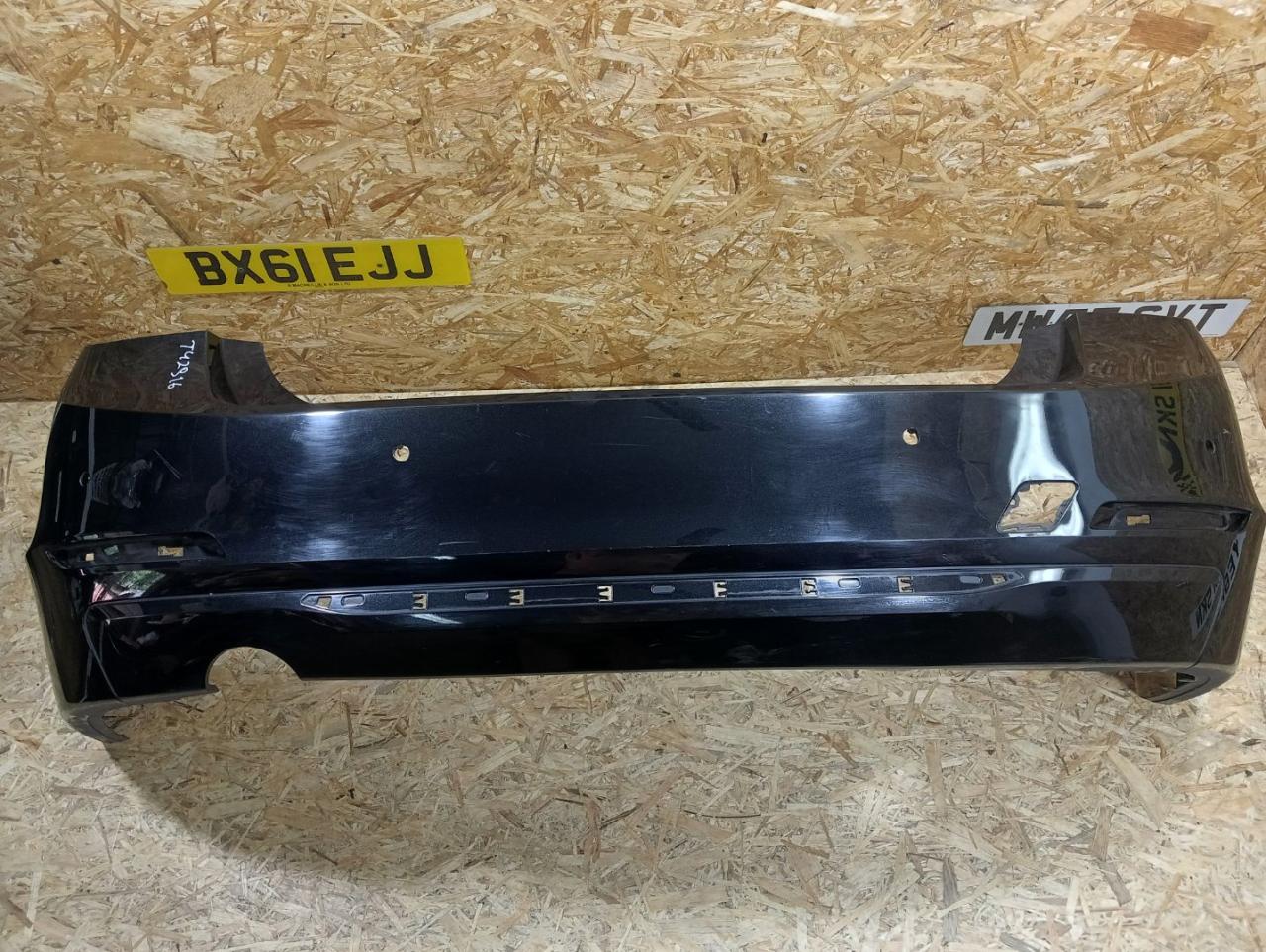 бампер задний BMW 3 серия F30/F31/F34 F30 2014, 2.0 л., дизель, АКПП, черный, седан, полный привод, правый руль, 903273099 - фото №1