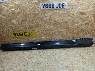 накладка на порог BMW 3 серия F30/F31/F34 F30 2014, 2.0 л., дизель, АКПП, черный, седан, полный привод, правый руль, 51777312751, 7312751, 7256911, 51777256911