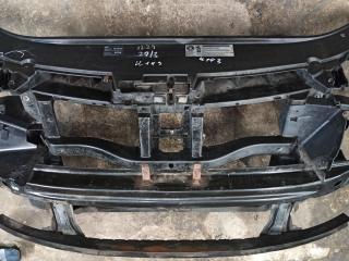 передняя панель крепления облицовки (телевизор) Volkswagen Passat B6 2010, 2.0 л., дизель, робот, синий, универсал, правый руль