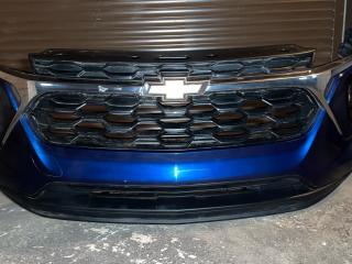 бампер передний Chevrolet Trax 1 поколение [рестайлинг] 2023, 1.2 л., бензин, синий, внедорожник 5 дв., передний привод, 42769285