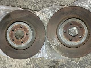 диски тормозные (комплект) Ford Edge 2 поколение CD539 2015, 2.0 л., бензин, АКПП, серебристый, внедорожник 5 дв.